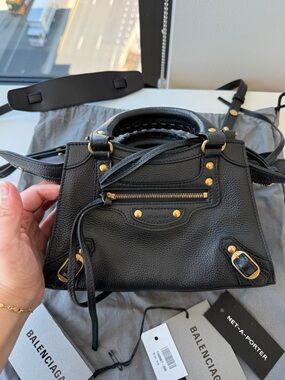Balenciaga - Neo Classic Mini leather tote bag